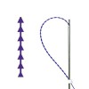 Fishbone thread PDO PCL PLLA Threads face thread lift